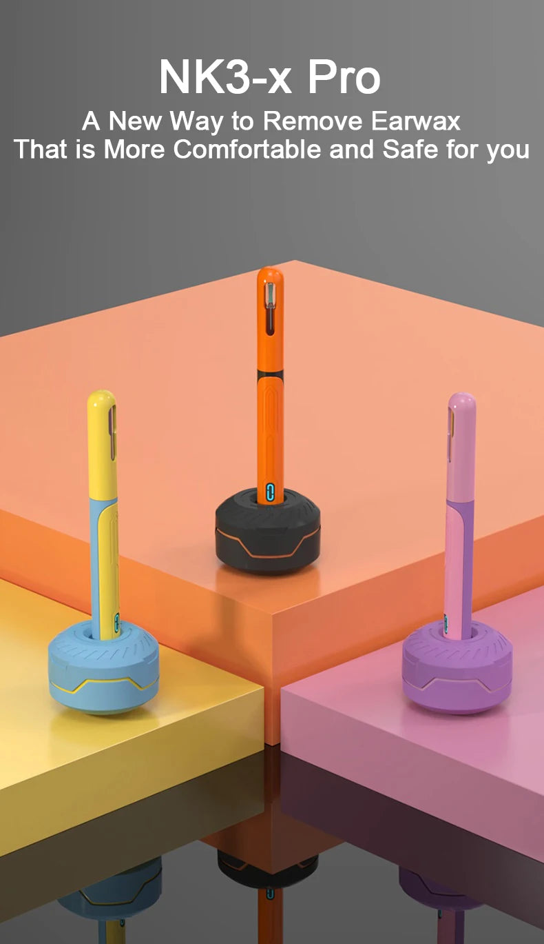 Omnishe™ Ear Cleaner with camera Set (Ear Sticks Otoscope) Take Photo&Video in APP (High Results)