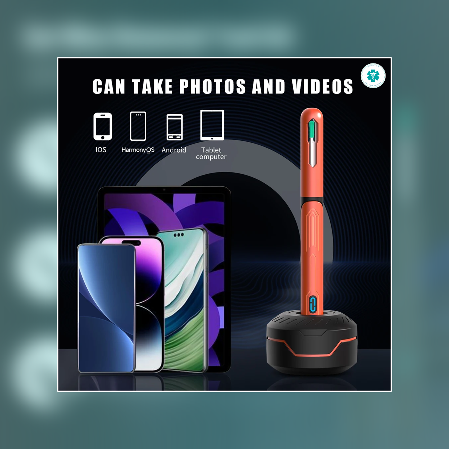 Omnishe™ Earwax Removal Tools With Camera / Ear Sticks Otoscope / Take Photo&Video in APP (High Results)